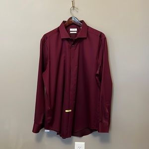 Calvin Klein Mens Dress Shirt
